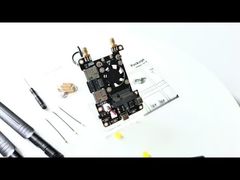 3G/4G & LTE Base HAT for Raspberry with cooler fan and Automatic Discoloration LED