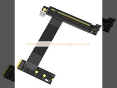 M.2 NGFF Key M to PCIe 16x Riser Adapter 19cm Cable
