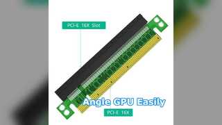 180 Degree PCI Express Riser Card